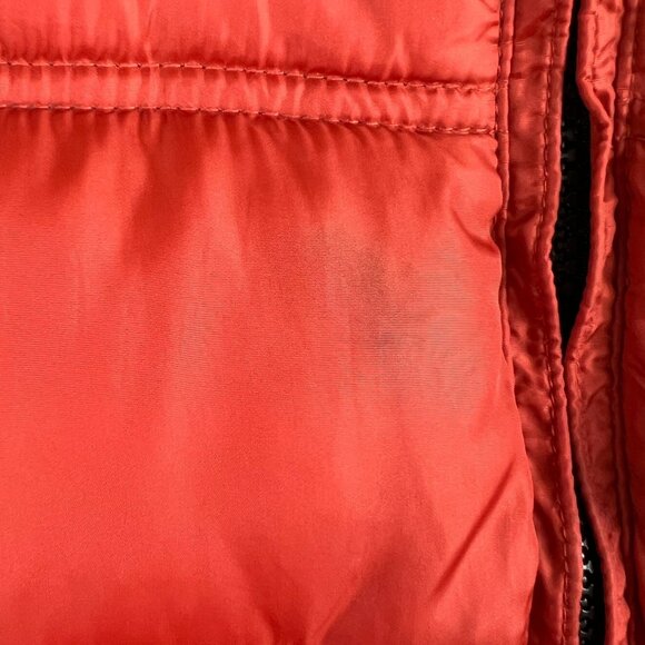 Gap Kids Orange Full Zip Insulated Sienna Thick Puffer Vest Jacket Size XS - Picture 8 of 13